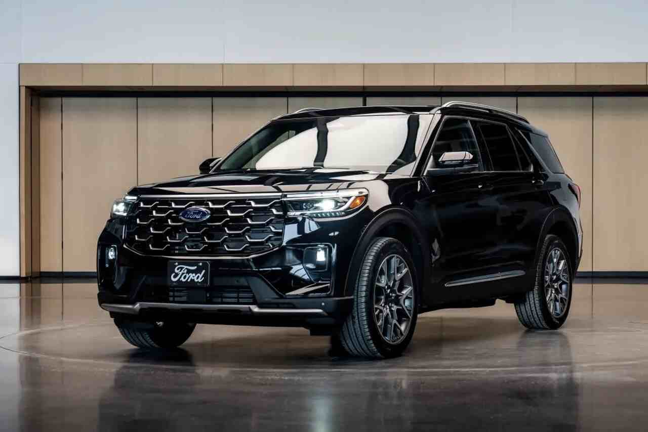 Ford CEO gifts Pope Leo XIV a customized Explorer