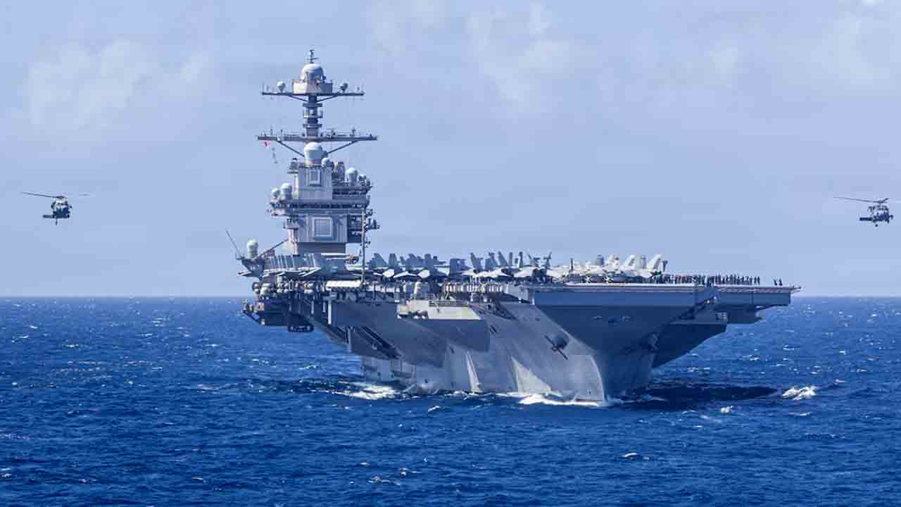 USS Gerald R. Ford (CVN 78). Photo : U.S. Naval Forces Europe and Africa