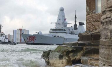 HMS Dragon. Foto: Royal Navy