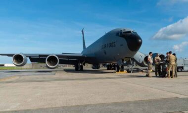 KC-135 Stratotanker. Foto ilustrativa : USAF