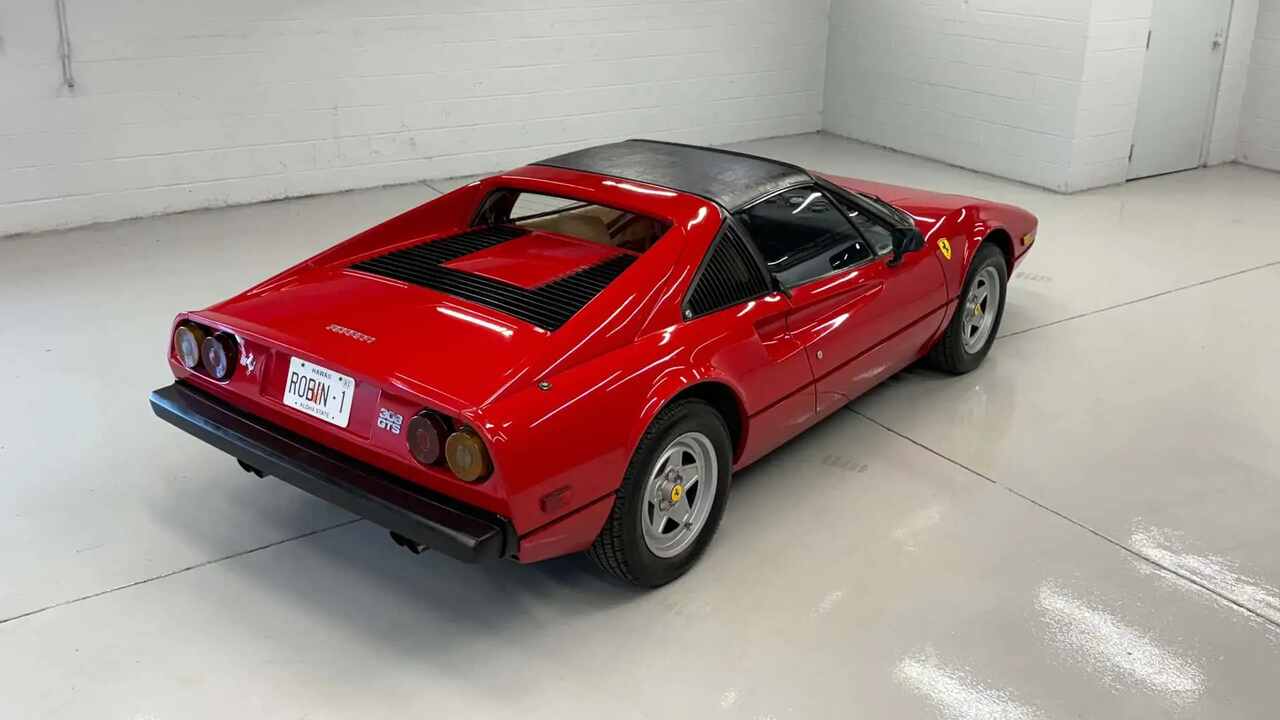 Ferrari 308 GTS 1979 ze série „Magnum, P.I.“ bude příští měsíc vydražena