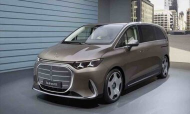Mercedes-Benz apresenta minivan elétrica da Classe VLE para 2028