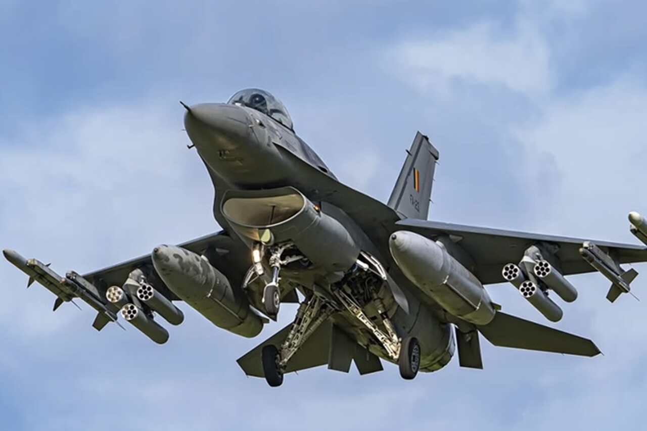 Belgia tester laserstyrte FZ275-raketter på F-16-jagerfly for bekjempelse av droner
