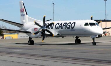 Saab 2000. Foto: Täby Air Maintenance