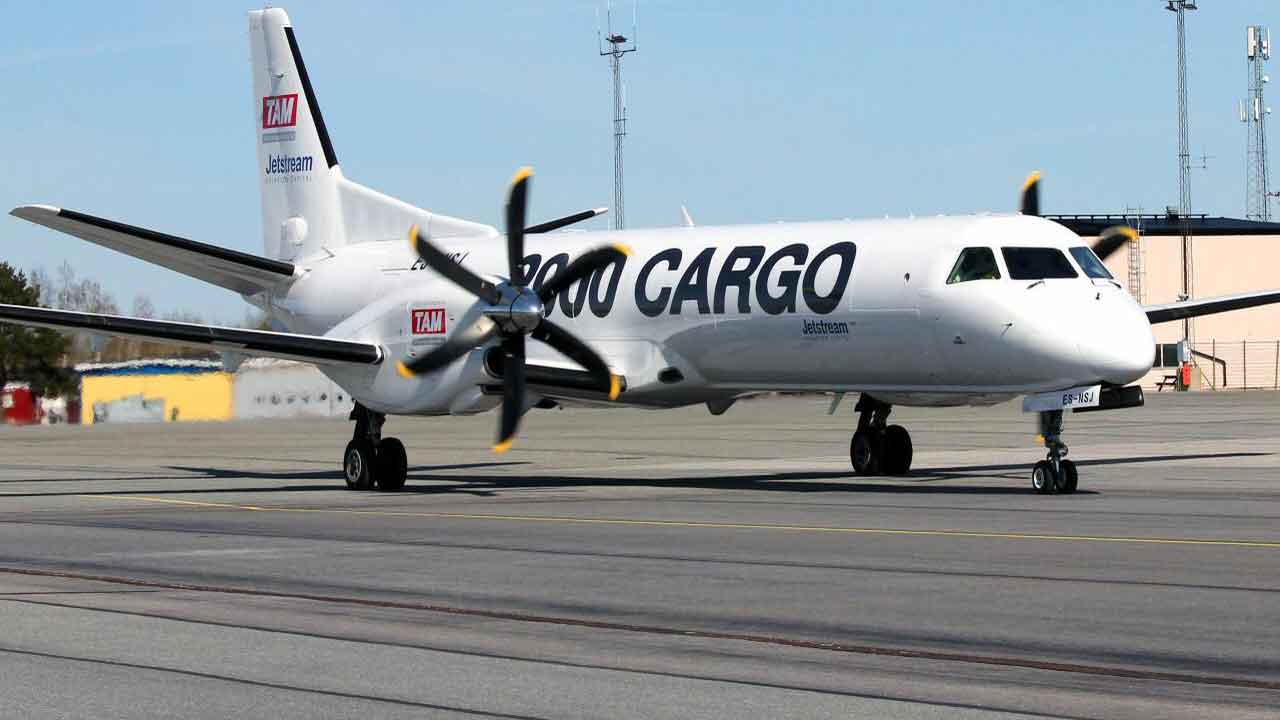 Saab 2000. Foto: Täby Air Maintenance 