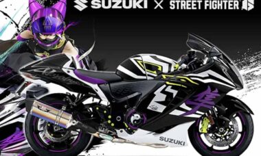 Suzuki apresenta Hayabusa inspirada pelo jogo “Street Fighter”