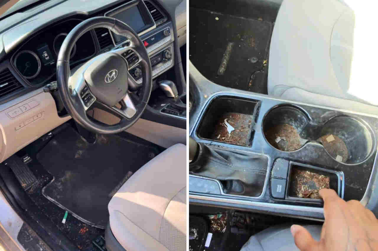 Video: Specialist i detailing chokerer ved at vise før og efter af Hyundai i elendig stand