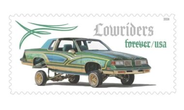 Serviço Postal dos EUA lança coleção de selos para homenagear cultura lowrider