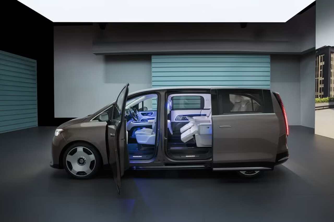 Mercedes-Benz presenterer elektrisk VLE-klasse minivan for 2028