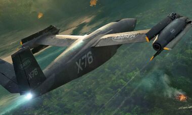 X-76. Foto: DARPA