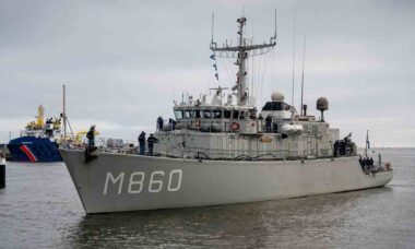 Zr.Ms. Schiedam. Foto: Ministério da Defesa dos Países Baixos