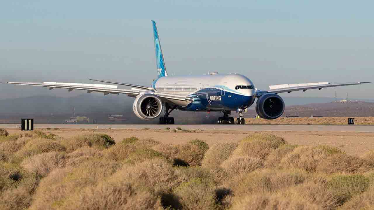 777-9. Foto: Boeing