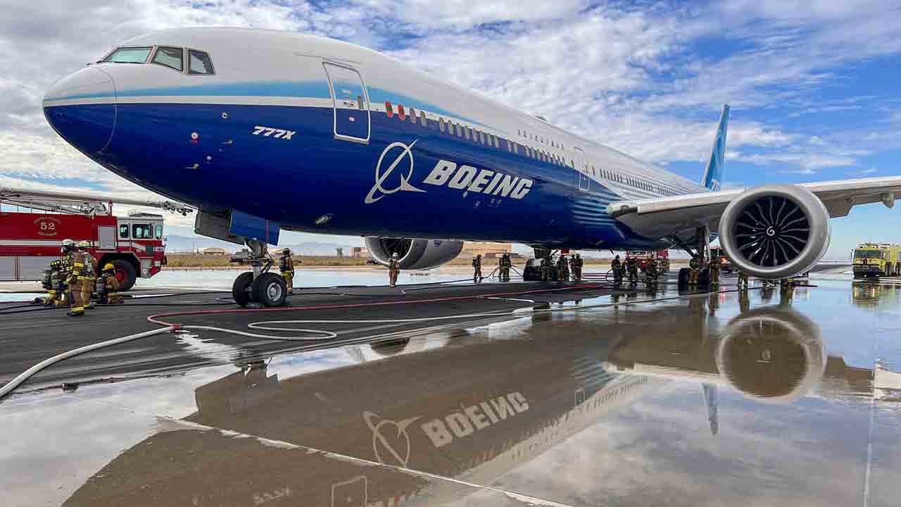 777-9. Foto: Boeing