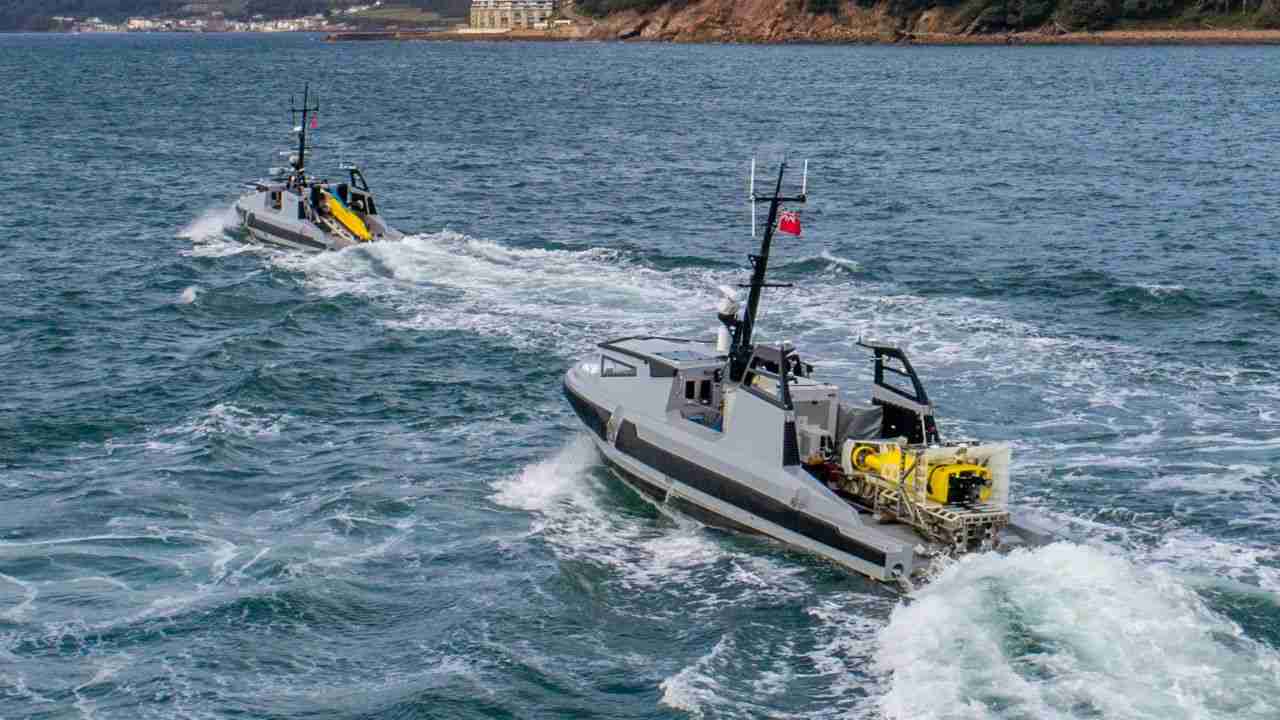 Le Royaume-Uni progresse et intègre un deuxième navire autonome pour neutraliser les mines maritimes