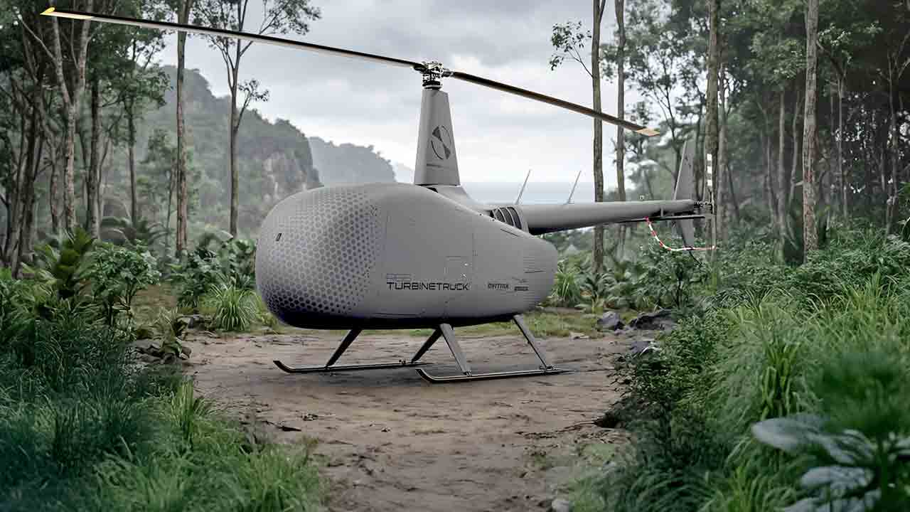 R66 TURBINETRUCK. Photo: Sikorsky / Robinson Unmanned
