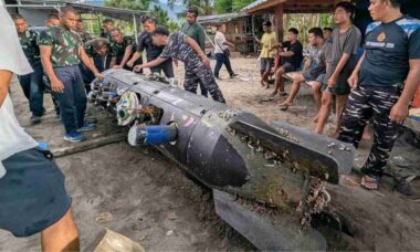 Drone chinês é encontrado na Indonésia em rota usada por superpetroleiros