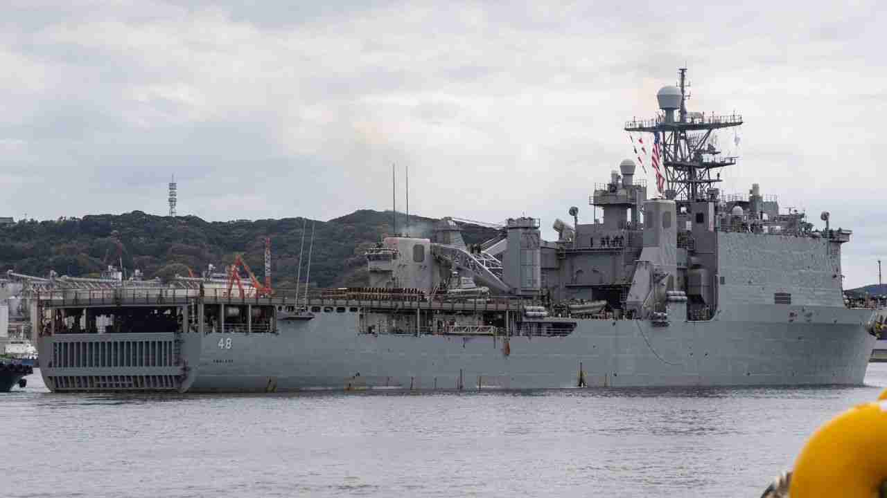 USS Ashland lidera exercício dos EUA com reparos de guerra nas Filipinas