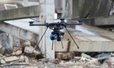 Sistema com drones e robô cria mapa 3D de radiação em tempo real sem GPS