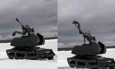 Rússia testa morteiro robótico com recarga automática de 5 segundos