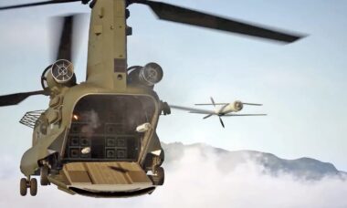 CH-47 Chinook pode receber recurso para lançamento de exames de drones