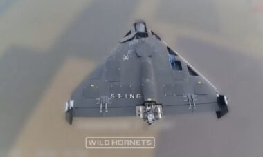 Vídeo: drones Shahed russos são vistos se desintegrando no ar