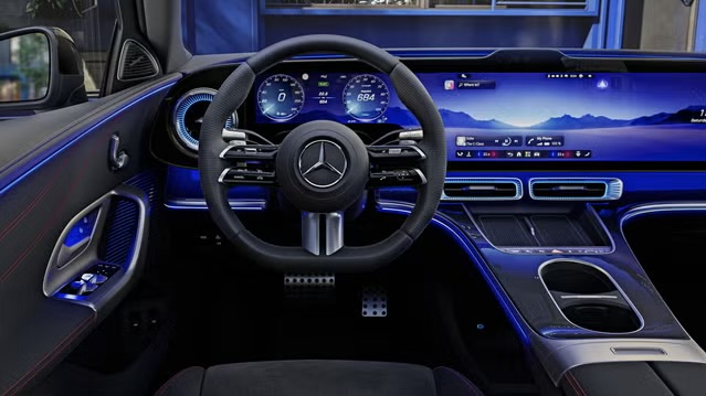 Mercedes-Benz dévoile l’intérieur luxueux de la Classe C électrique
