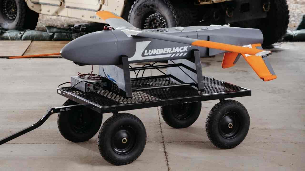 Northrop Grumman testa drone de ataque Lumberjack durante exercício nos EUA