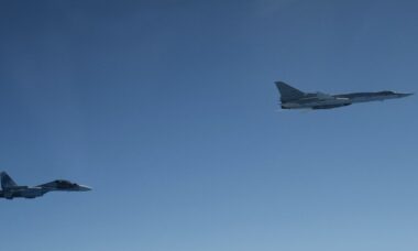 Força Aérea Sueca intercepta bombardeiros russos Tu-22M3 sobre o Mar Báltico