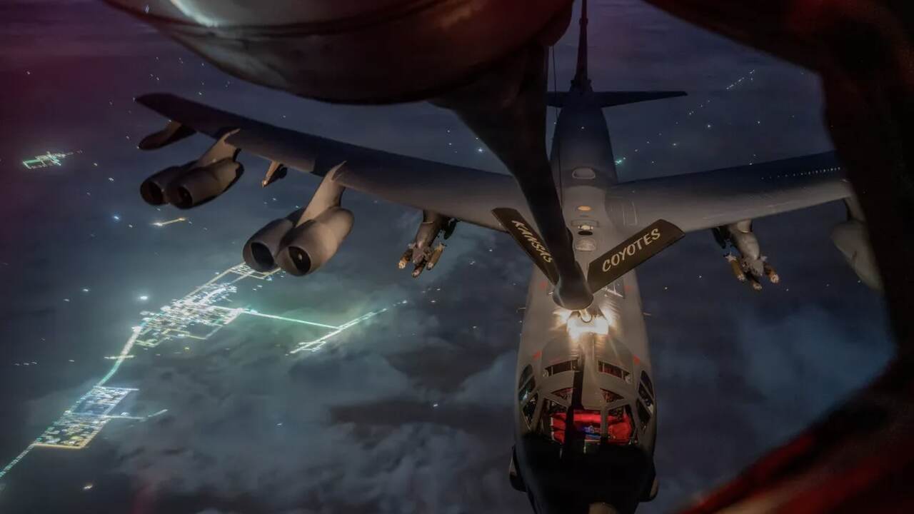 Ohromující snímky ukazují americké síly během operace Epic Fury