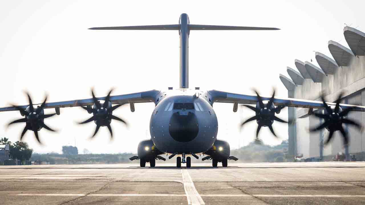 A400M. Photo: Airbus Defence X @AirbusDefence