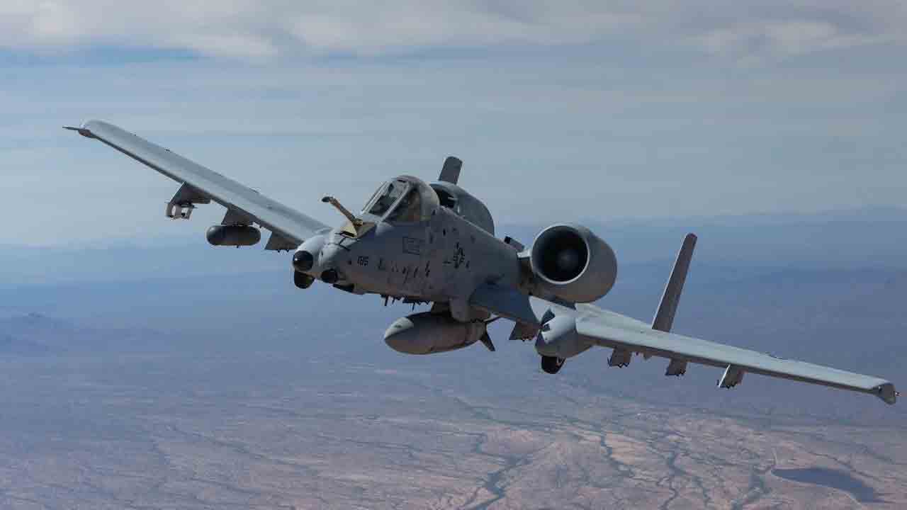 A-10 Thunderbolt II. Fotó: USAF
