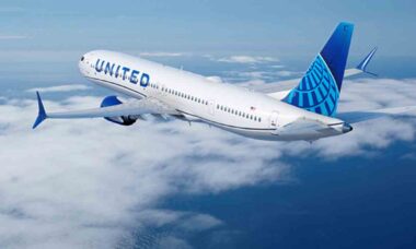 Boeing 737 da United Airlines. Foto: Boeing