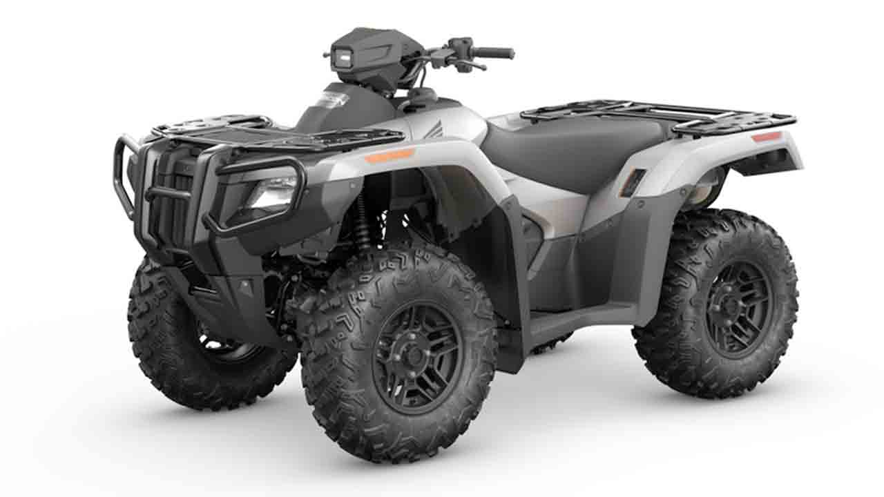 Honda Rubicon 4x4 Automatic - Matte Silver. Foto: Honda 