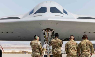 B-21. Foto: Força Aérea dos Estados Unidos