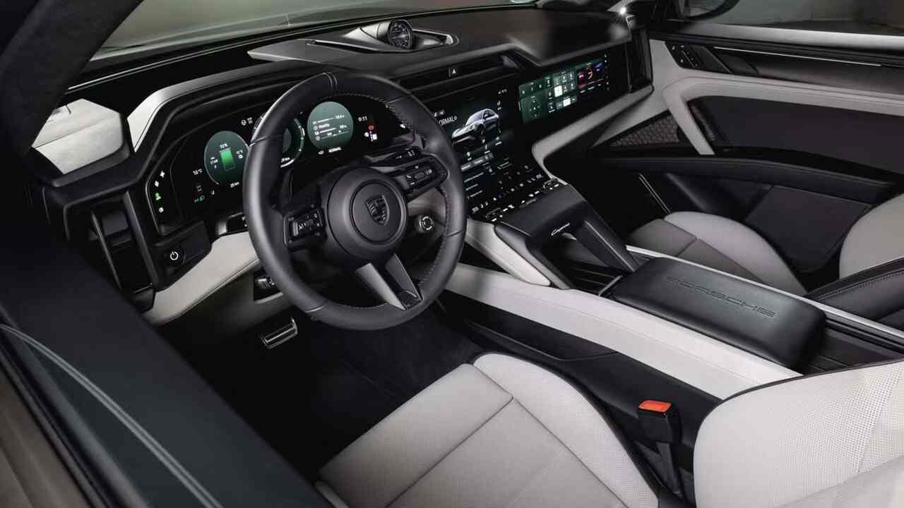 Porsche avslører coupéversjon av elektriske Cayenne for 2026
