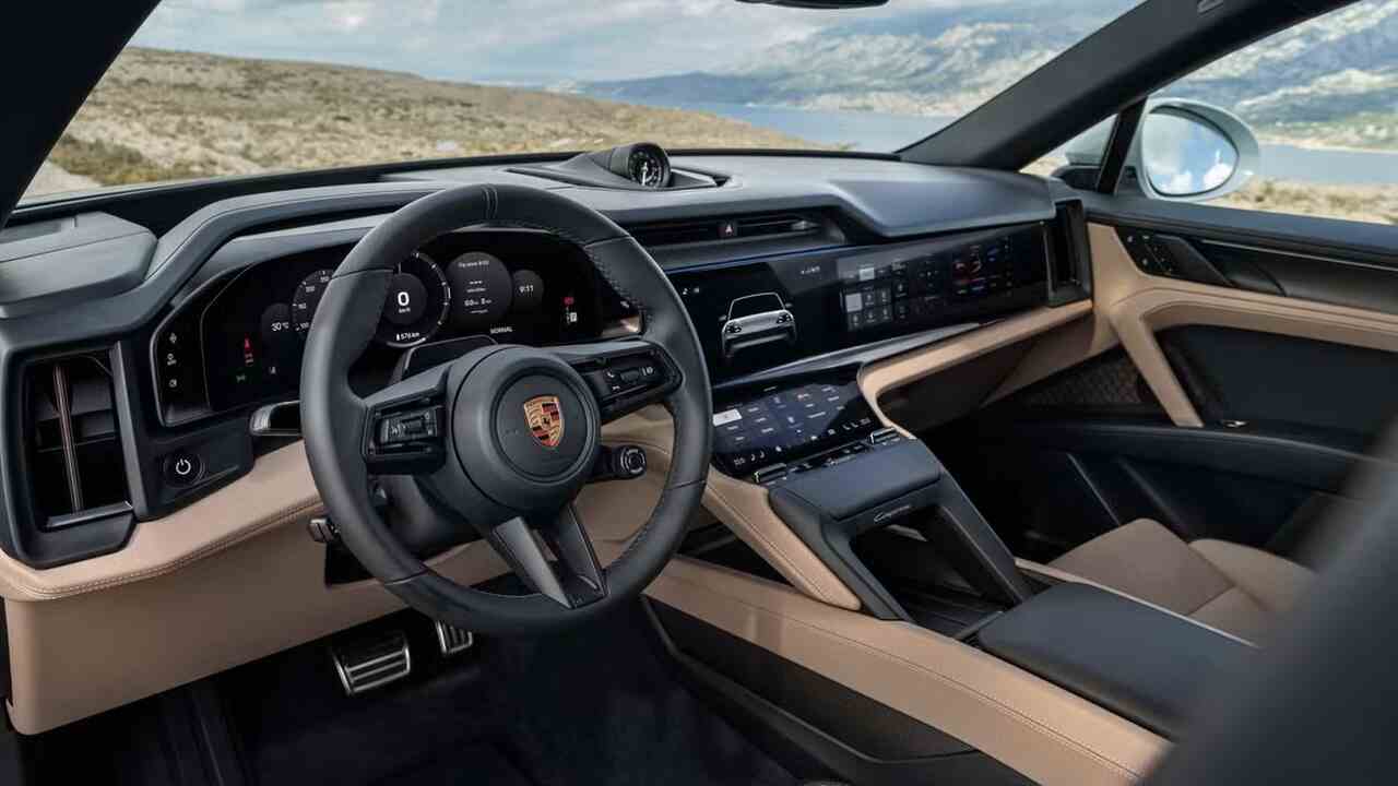 Porsche afslører coupéversion af den elektriske Cayenne for 2026