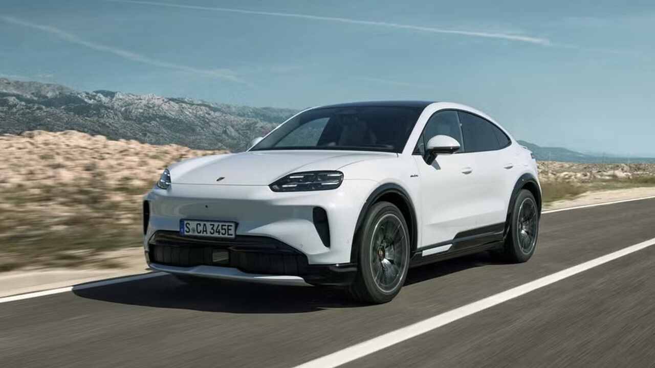 Porsche afslører coupéversion af den elektriske Cayenne for 2026