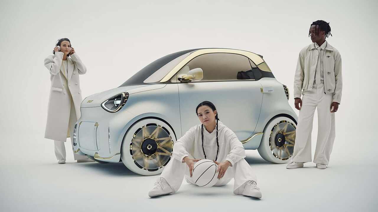 Smart returns to its roots with electric microcar concept