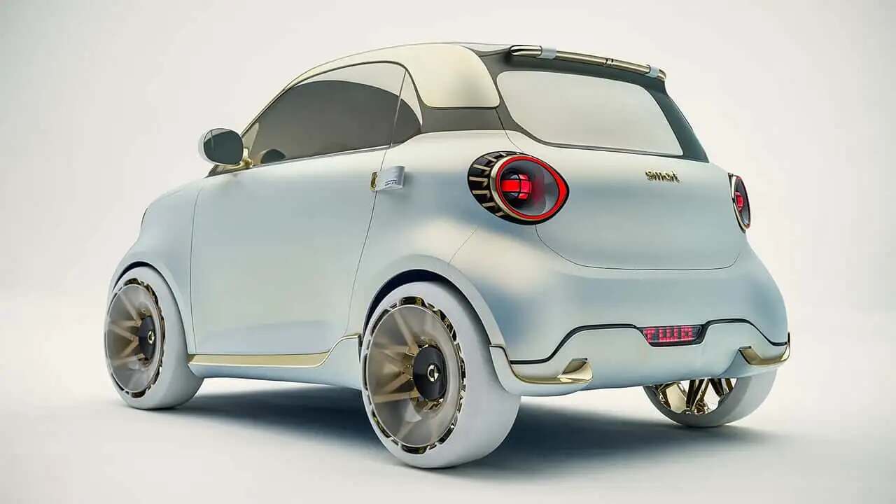 Smart returns to its roots with electric microcar concept