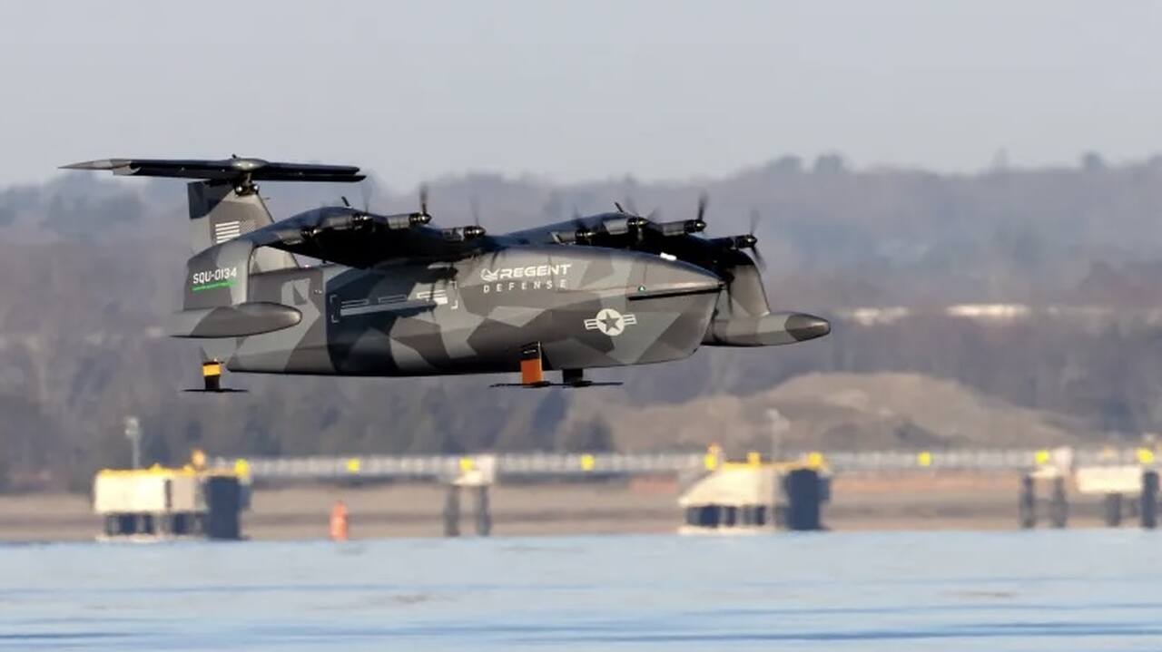 Regent Squire、米海軍向け将来型監視ドローンが初の試験飛行を実施