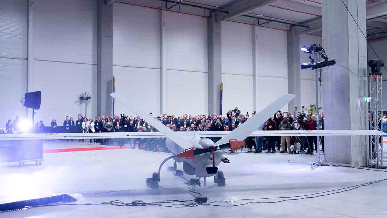 La Romania riceve una nuova fabbrica di droni Watchkeeper XR di Elbit Systems. Foto: X @ElbitSystemsLtd