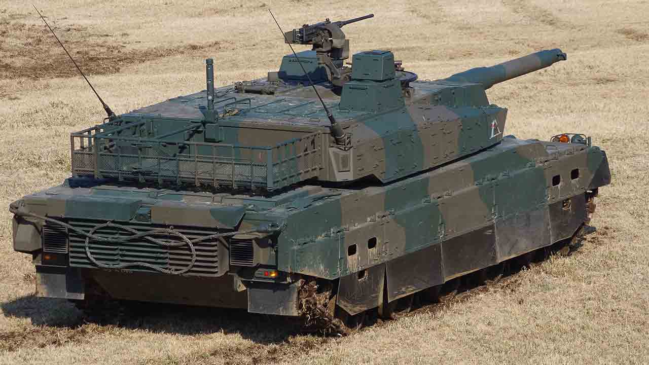 Type 10 전차. 사진: Wikimedia / JGSDF