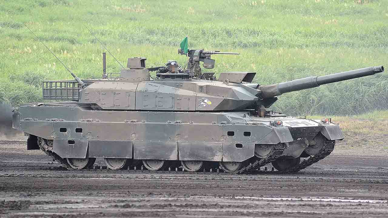 Type 10 전차. 사진: Wikimedia / JGSDF