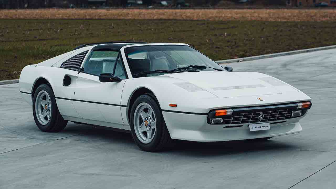Ferrari 308 GTS Quattrovalvole de 1983. Foto: Broad Arrow Auctions