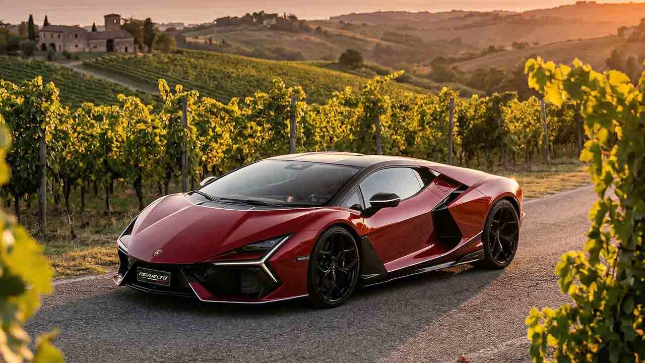 Rosso Grappolo. Foto: Lamborghini