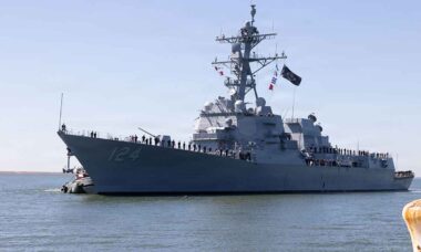 USS Harvey C. Barnum Jr. (DDG 124). Foto: Marinha dos EUA