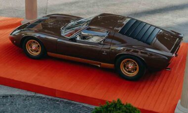 Miura SV 1972. Foto: Lamborghini
