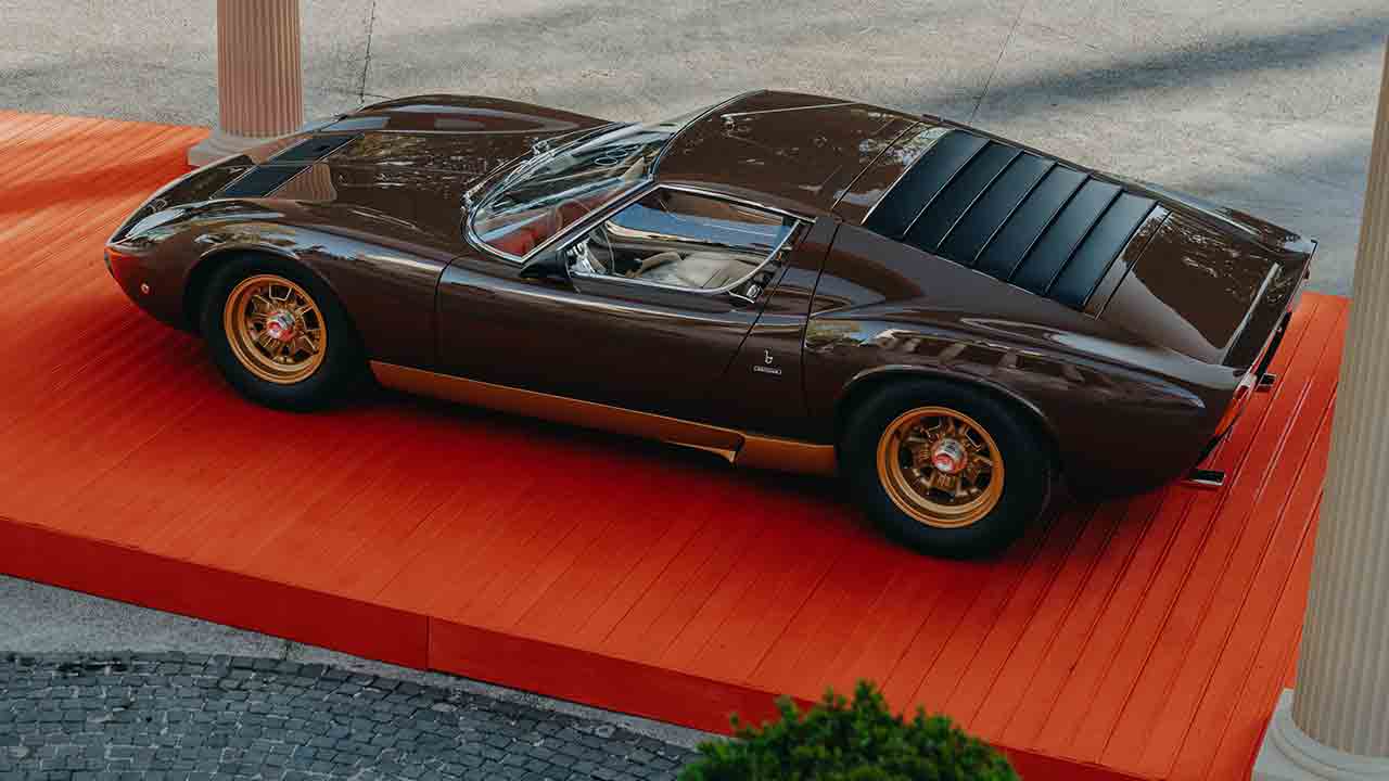 Miura SV 1972. Foto: Lamborghini