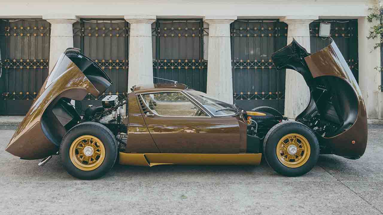 Miura SV 1972. Foto: Lamborghini