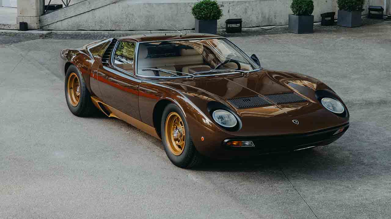 Miura SV 1972. Foto: Lamborghini